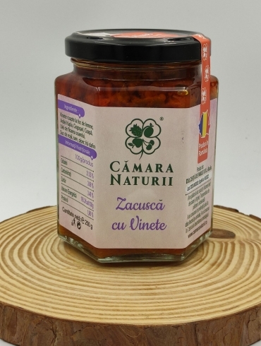 Zacusca cu Vinete, Camara Naturii, 250g 