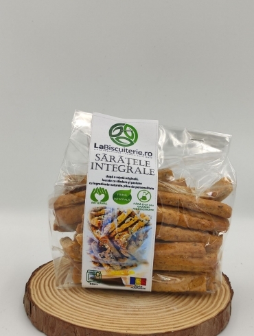 Saratele Integrale cu Unt si Chimen, 170g 