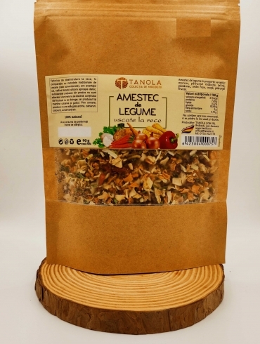 Ametec de legume uscate la rece, 90g