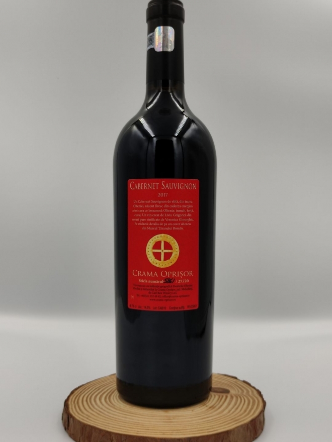 Cabernet Sauvignon, Crama Oprisor