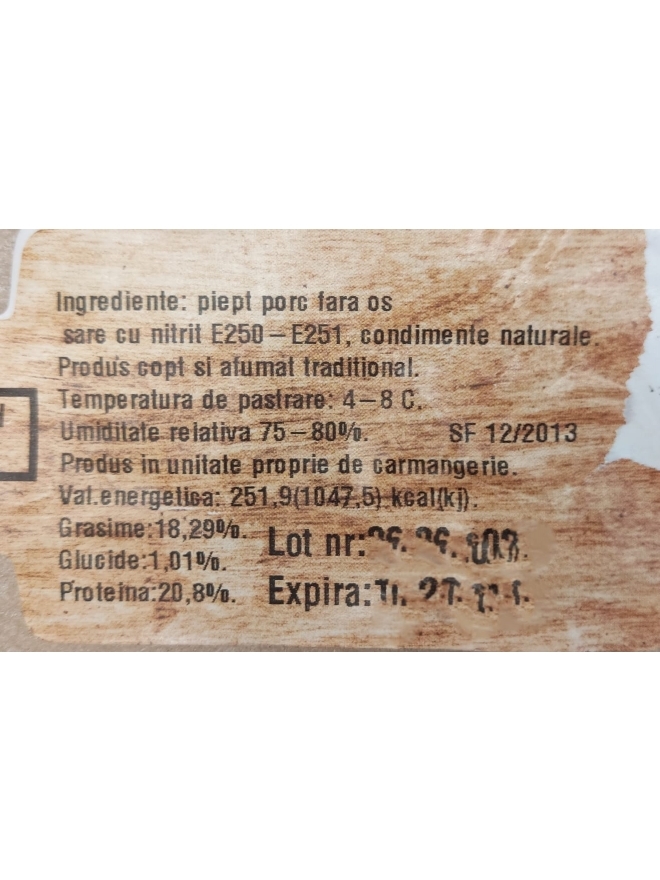 Specialitate Coapta, aprox. 250g