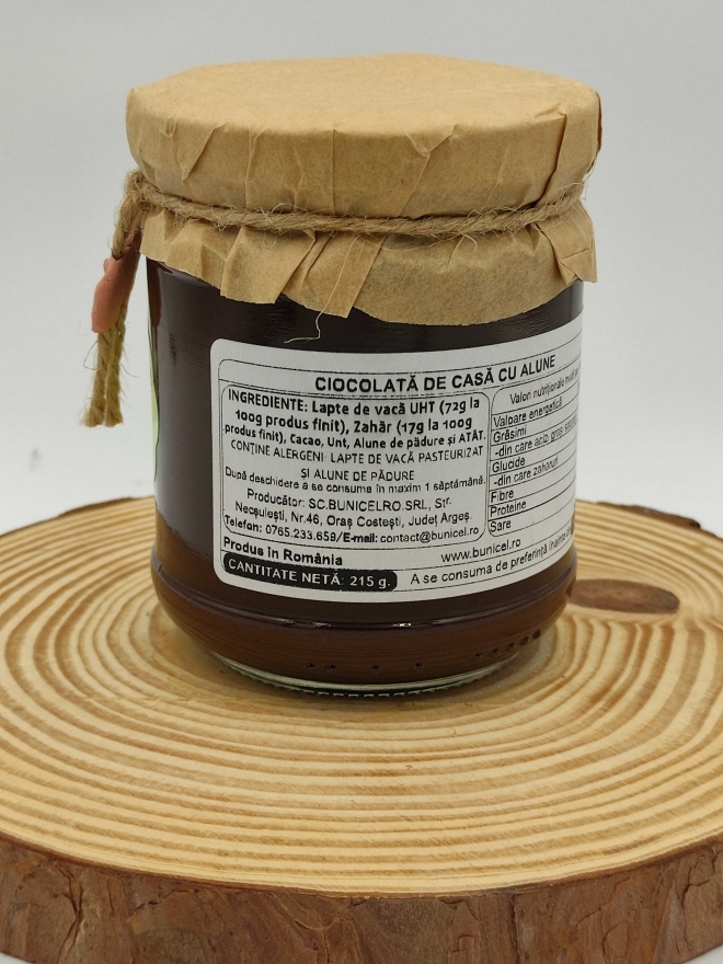 Dulceata de Casa cu Alune, 215g